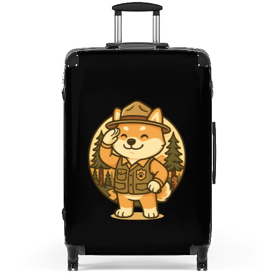 Shiba Ranger Adventure Badge Suitcases