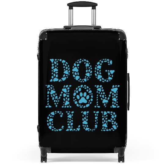 Dog Mom Club Suitcases