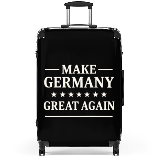 Make Germany Great Again – Vintage Style Stars Suitcases