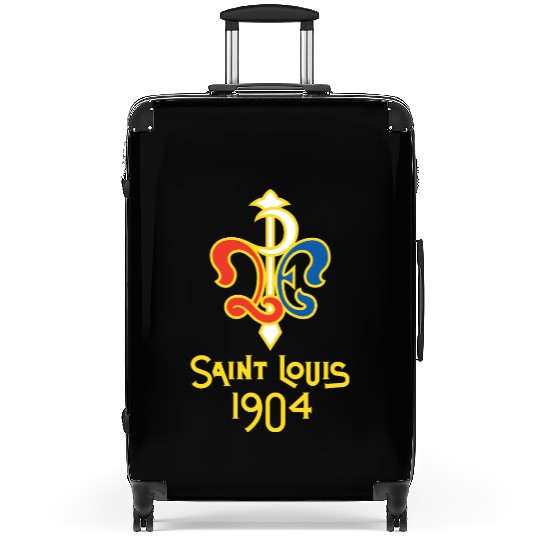 1904 St. Louis - Full Color Suitcases