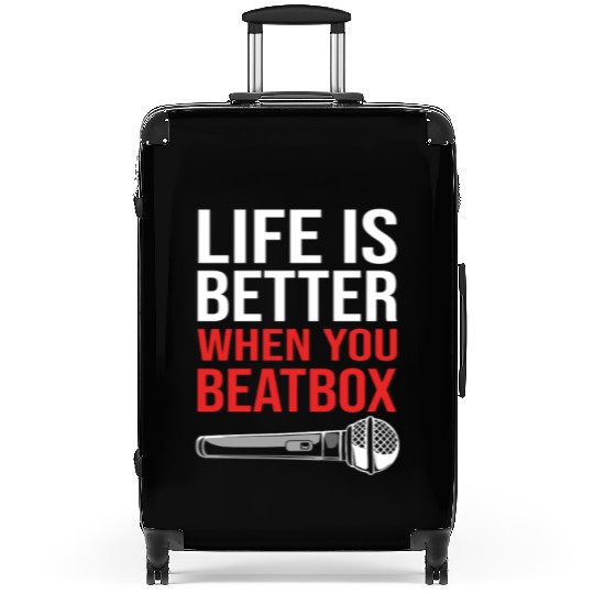 Beatbox Rap Hip Hop Music Suitcases