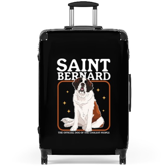 Saint Bernard Dog Of The Coolest Suitcases