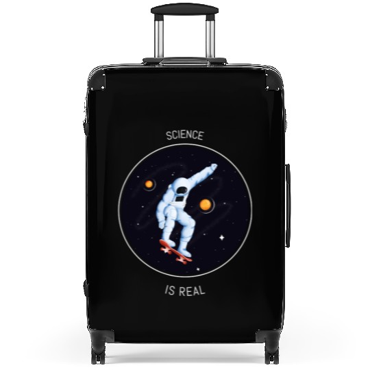 Science is Real Suitcases