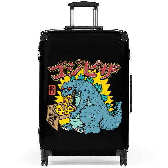 Kaiju Pizza Cravings Suitcases