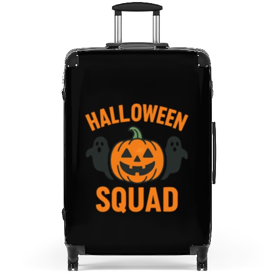 Halloween Squad – Funny Pumpkin Suitcases