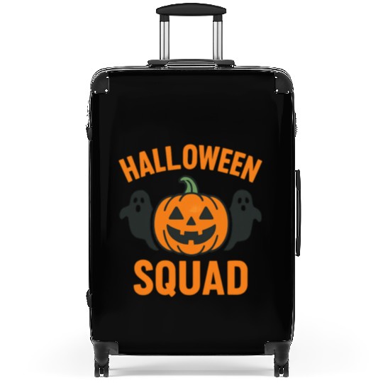 Halloween Squad – Funny Pumpkin Suitcases