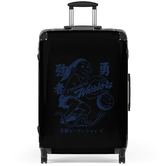 Vintage Japanese Philadephia Warriors Basketball Suitcases