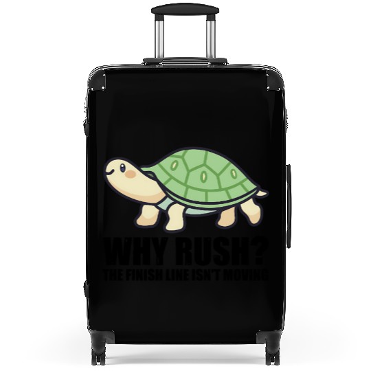 Cute Cartoon Turtle Kawaii Slow Life Animal Suitcases