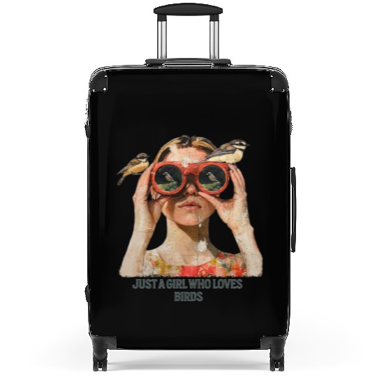 Just a Girl who loves Birds - Birdwatching Suitcases