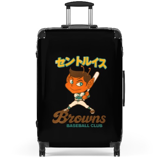 Vintage St Louis Browns Baseball Japan Version Suitcases