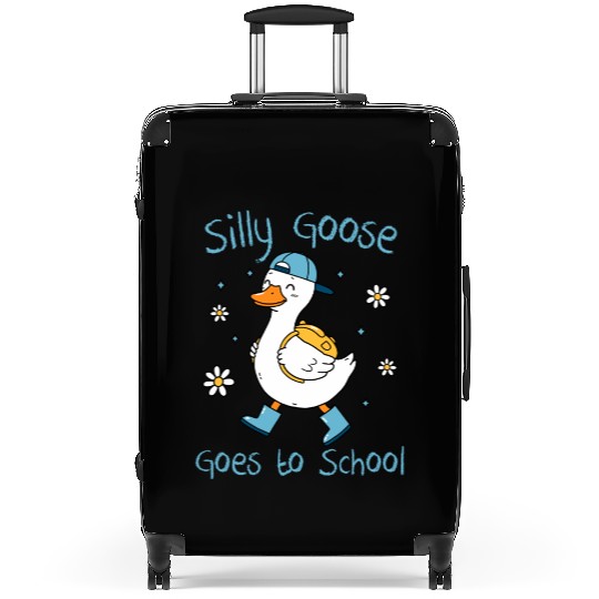 Silly Goose Back to School Funny Suitcases