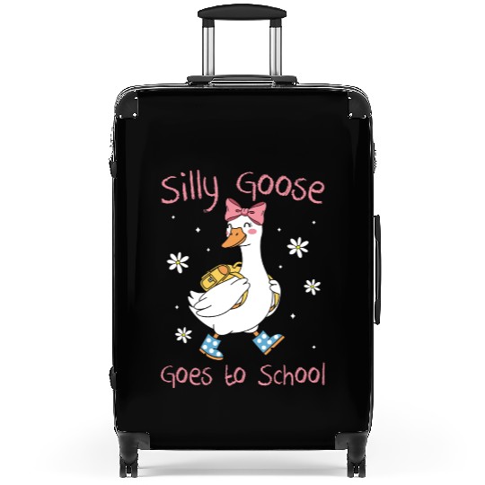 Silly Goose Back to School Funny Suitcases