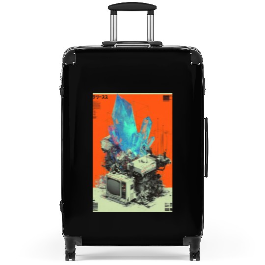Retro Tech Crystal Fusion Suitcases