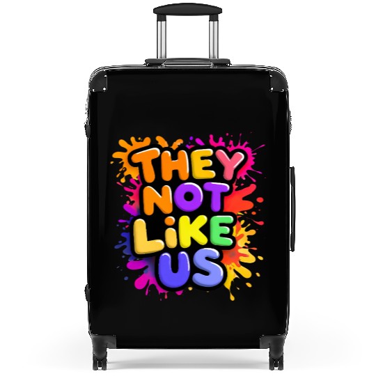 They Not Like Us Suitcases