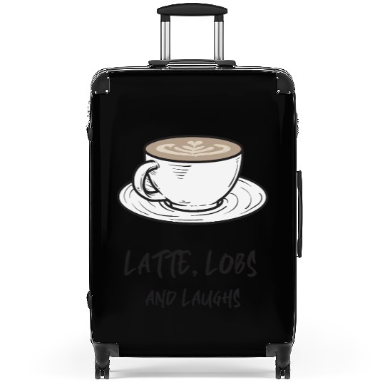 Latte, Lobs and Laughs - Pickleball Coffee Suitcases