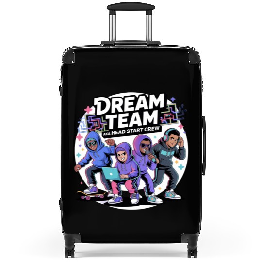 Dream Team Vibes: Head Start Crew Edition Suitcases