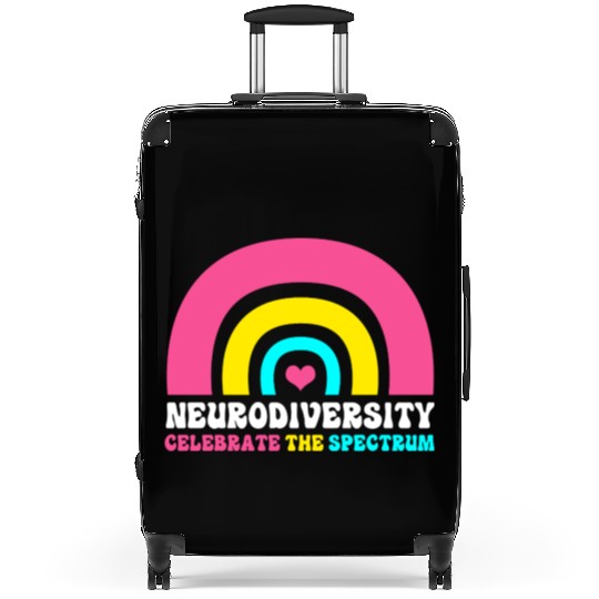 Neurodiversity Autistic Rainbow Adhd Suitcases