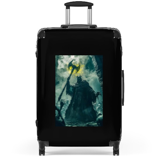Dark Necromancer Rises Suitcases