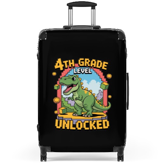 Back To School 4th Grade Level Unlocked Gaming Suitcases