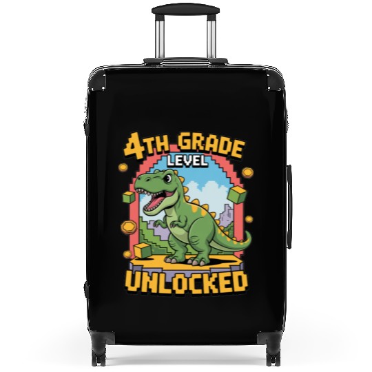 Back To School 4th Grade Level Unlocked Gaming Suitcases