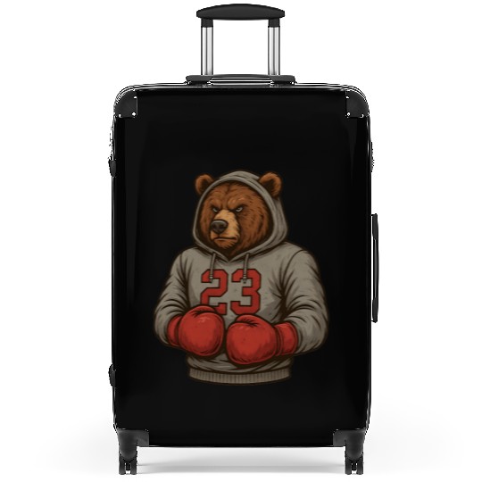 Bear 23 Boxing Suitcases Grizzly Gym Fighter Suitcases