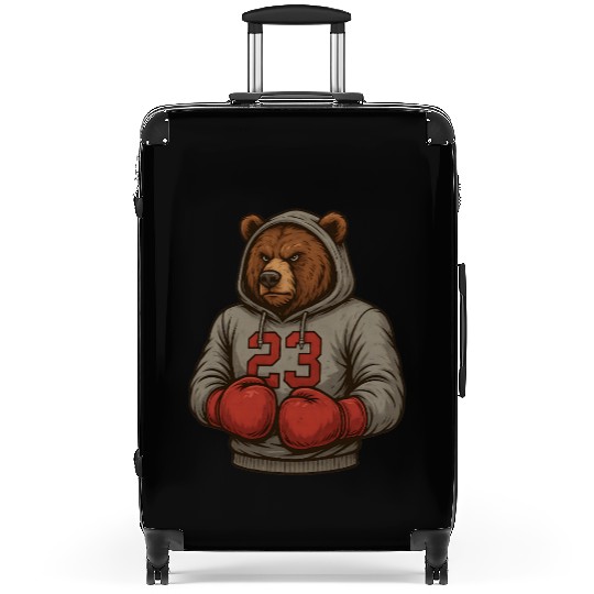 Bear 23 Boxing Suitcases Grizzly Gym Fighter Suitcases