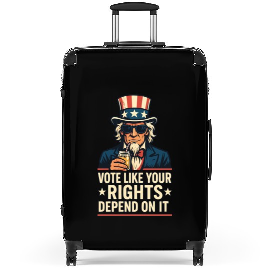 Vote Like It Matters - Democracy Defender Suitcases