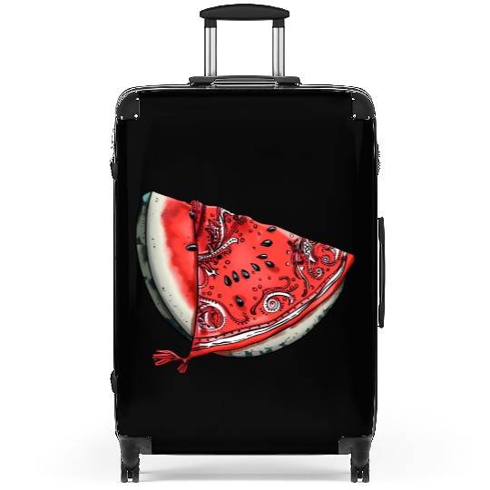 Streetwear Watermelon Slice - Fresh Summer Fruit Suitcases