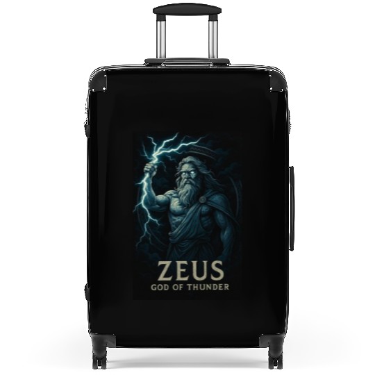 Zeus God of Thunder Mythology Design Suitcases