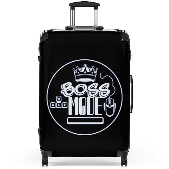 Boss Mode AWSD Gamer Gaming Game Lover Suitcases