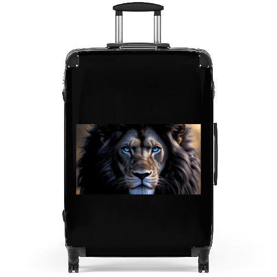 Head Of A Lion Suitcases