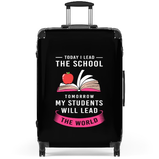 School Principal Back To School Suitcases