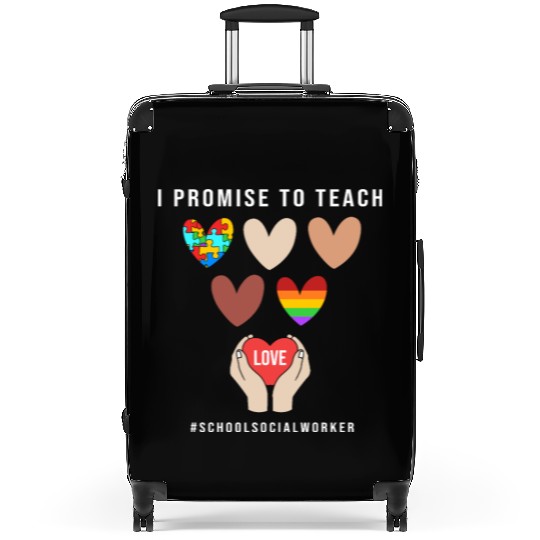 School Social Worker Teacher Therapist Suitcases