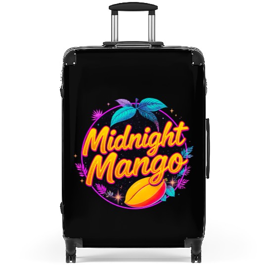 Nighttime Mango Bright Design Suitcases