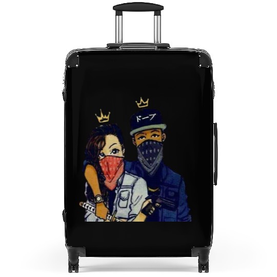 Urban Rebels Masked Duo Suitcases Design