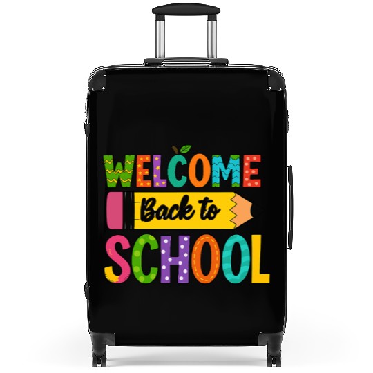 Welcome Back to School Suitcases