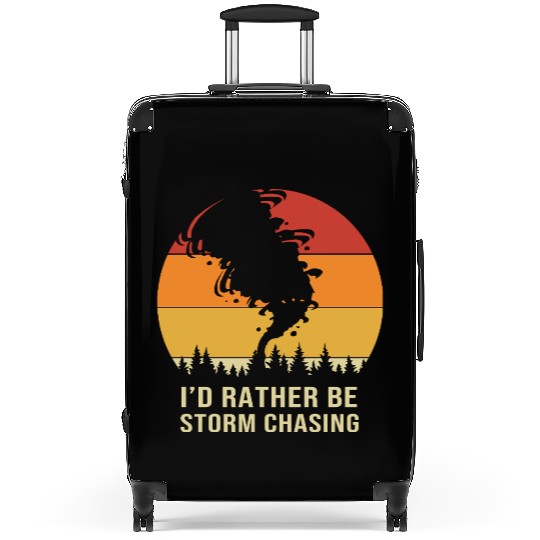 Storm Chaser Weather Lightning Suitcases