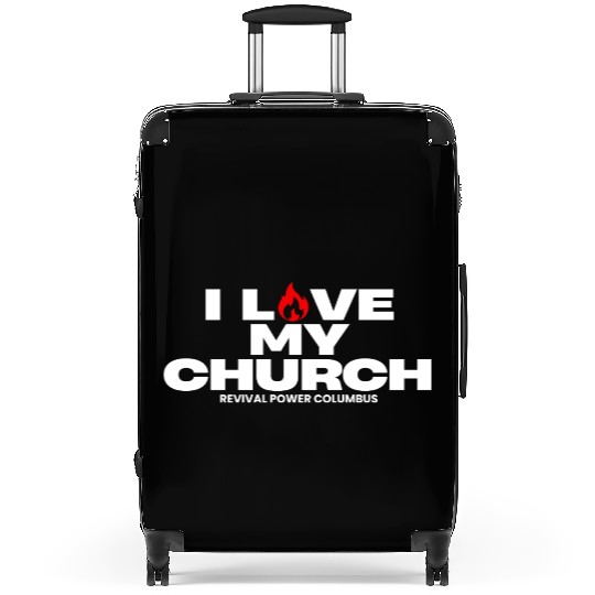 I Love my Church - Red Suitcases