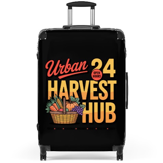 Urban Harvest Hub Vintage Design Suitcases