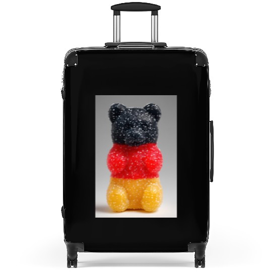 German Flag Gummy Bear Suitcases