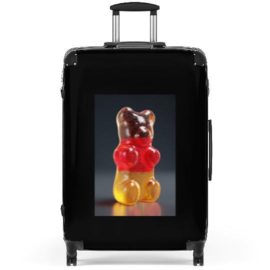 Transparent German Gummy Bear Suitcases