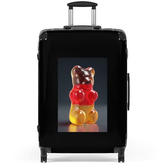 Transparent German Gummy Bear Suitcases