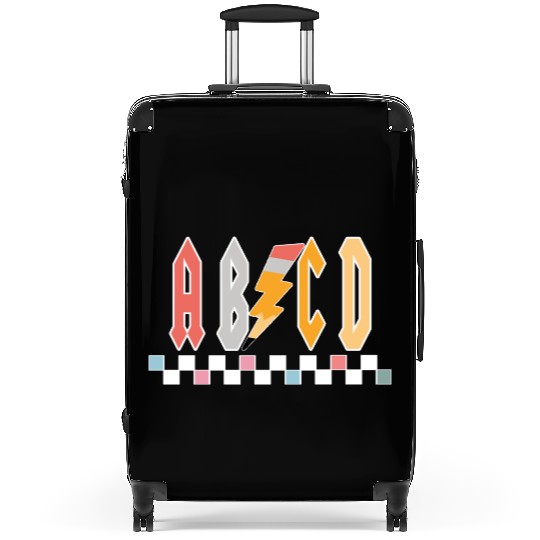 Abcd Teacher Suitcases, Teacher Appreciation Gift, Kin