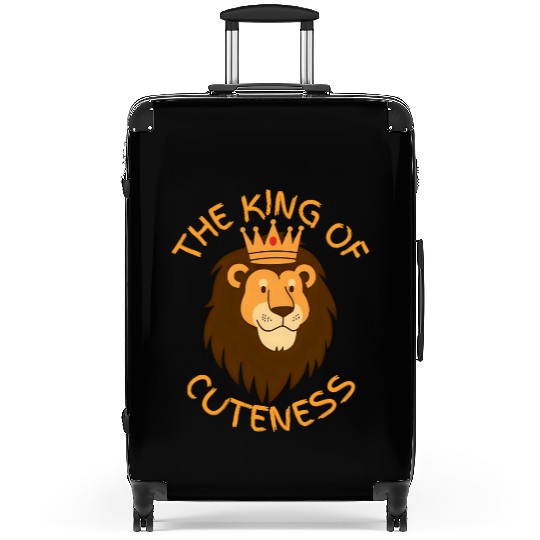 King of Cuteness – Baby & Toddler Lion Crown Suitcases
