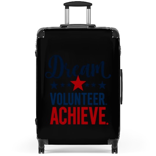 Dream Volunteer Achieve 2026 Inspiration Design  Suitcases