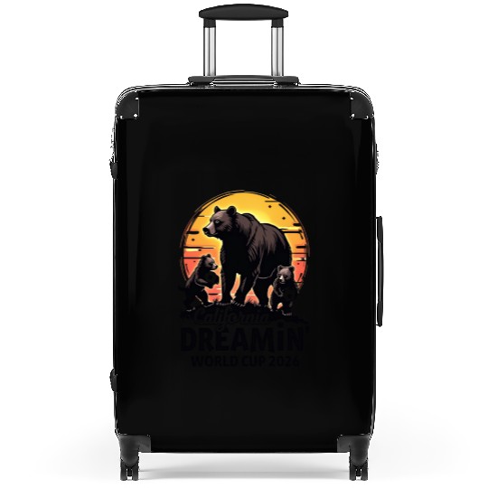California Dreamin’ – World Cup 2026 Soccer Bear F Suitcases