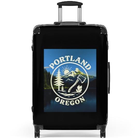 Portland, Oregon (B) Suitcases