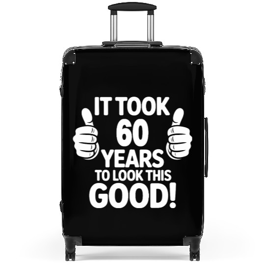 Fun 60th Birthday Celebration Design Suitcases