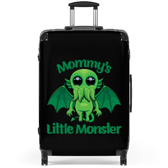 Mommy’s Little Monster Cthulhu Cuddles Suitcases