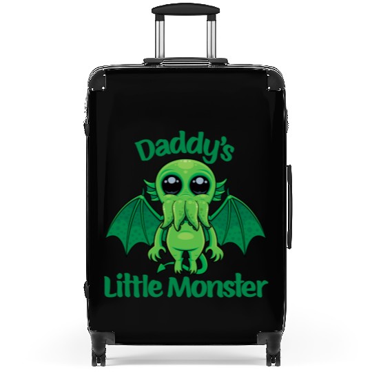 Daddy’s Little Monster Cute Baby Cthulhu Suitcases